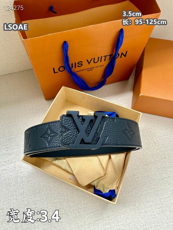LV belt 35mmX95-125cm 8L08